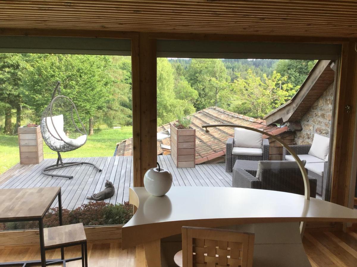 Une Suite A La Campagne Le Chambon-sur-Lignon Exteriör bild
